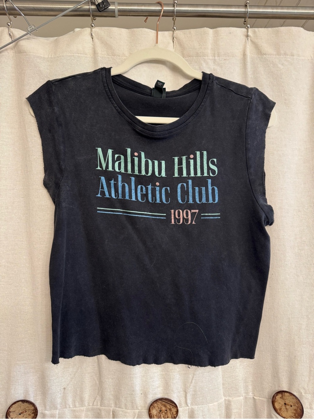 wild fable Black Malibu Hills Athletic Club Graphic Tank